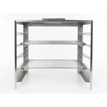 Professional Stainless Steel Robata rack and mesh Small - 41 x 27 x 36 cm