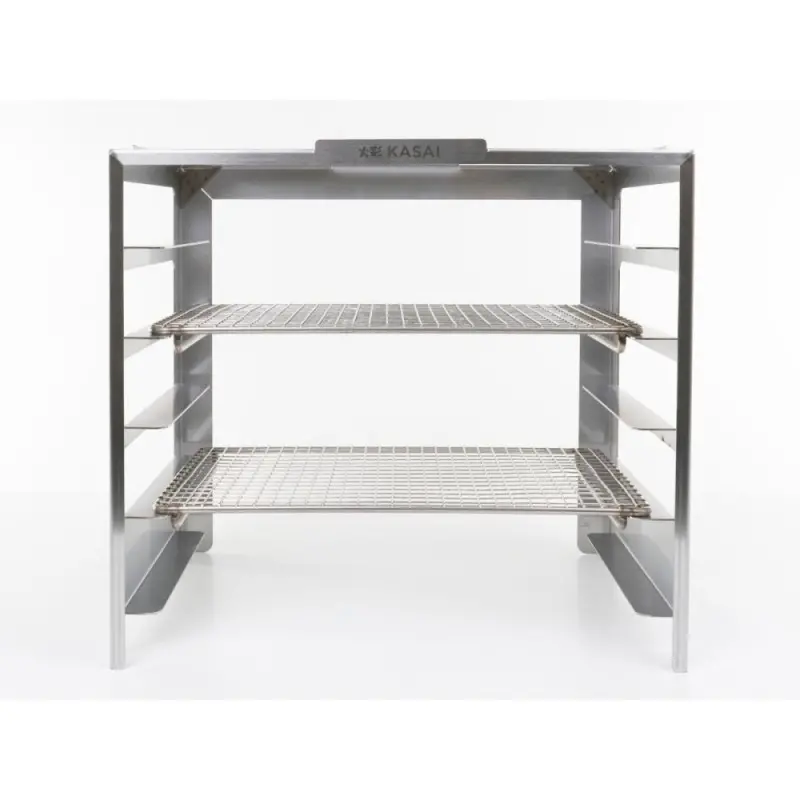 Professional Stainless Steel Robata rack and mesh Small - 41 x 27 x 36 cm