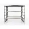 Professional Stainless Steel Robata rack and mesh Small - 41 x 27 x 36 cm