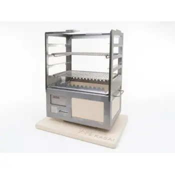 Professional Stainless Steel Robata rack and mesh Small - 41 x 27 x 36 cm
