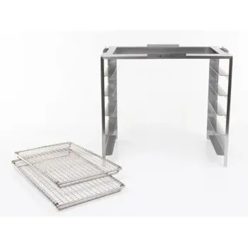 Professional Stainless Steel Robata rack and mesh Small - 41 x 27 x 36 cm