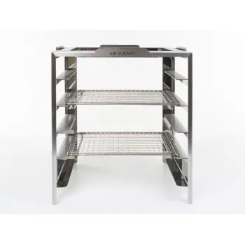 Professional Stainless Steel Robata rack and mesh Nano - 31 x 23 x 36 cm