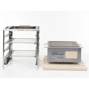 Professional Stainless Steel Robata rack and mesh Nano - 31 x 23 x 36 cm