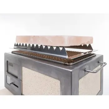 Professional Stainless Steel Small Kasai Skewers Rack With 6 Swords - 37 x 24 x 2 cm