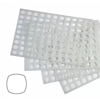 Silicone Baking Chablon Mat- Square - 96 shapes