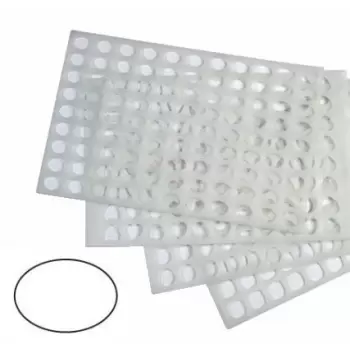 Silicone Baking Chablon Mat- Oval - 96 shapes