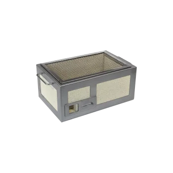 Professional Stainless Steel & Vermiculite Barbeque Kasai Small - 26.5 x 40 .5 x 21 cm