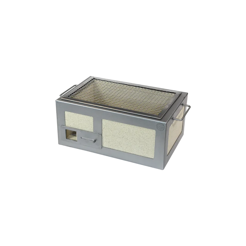 Professional Stainless Steel & Vermiculite Barbeque Kasai Nano - 31 x 23 x 16.5 cm