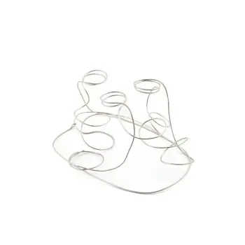 Professional Stainless Steel Cone Support XL Labyrinth Silver - 22 x 15 x 11 cm agujeros / holes: Ø 3 cm