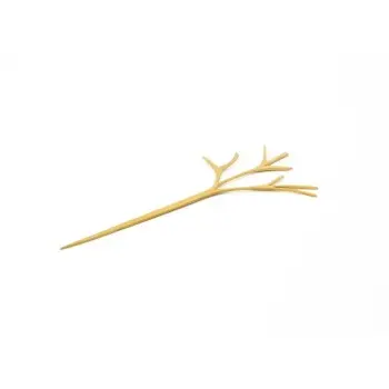 Professional Stainless Steel Tree Skewer Golden - 17 cm