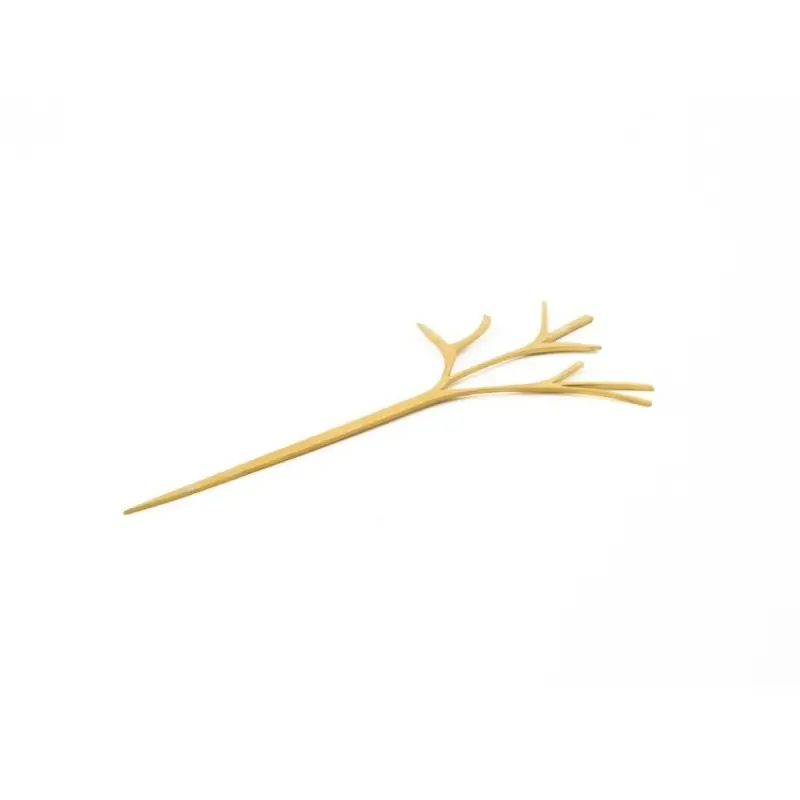 Professional Stainless Steel Tree Skewer Golden - 17 cm