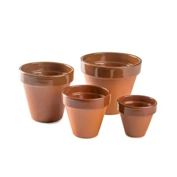 Professional Ceramic Flower Pot Terra Xtrem XS - Ø 7 x 6 cm 125 ml