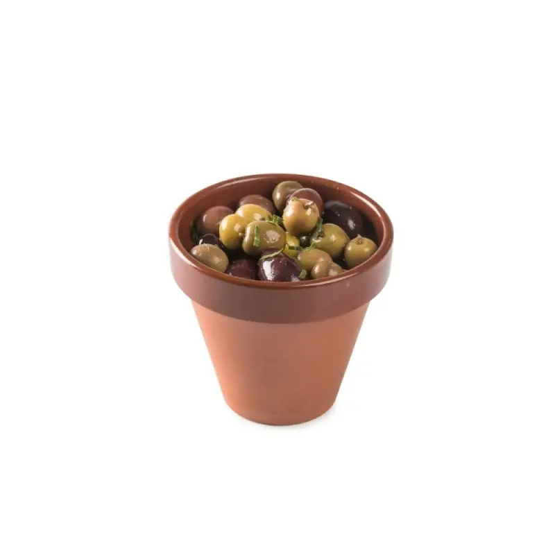 Professional Ceramic Flower Pot Terra Xtrem M - Ø 8 x 7.5 cm 175 ml