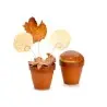 Professional Ceramic Flower Pot Terra Xtrem - Ø 10 x 9 cm 350 ml