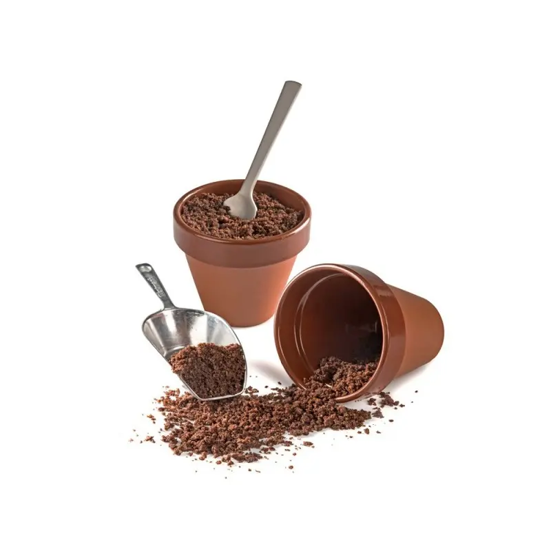 Professional Ceramic Flower Pot Terra Xtrem - Ø 10 x 9 cm 350 ml Professional Ceramic Flower Pot Terra Xtrem - Ø 10 x 9 cm 350 ml