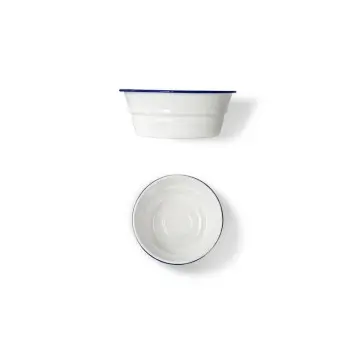 Professional Enameled Steel Enamel Bucket XS - Ø 16 cm x 9