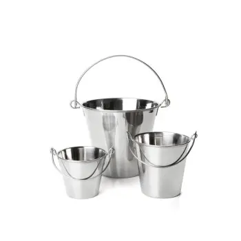 Professional Stainless Steel Bucket Stainless Steel XS - Ø 8.5 x 7.5 cm 235 ml