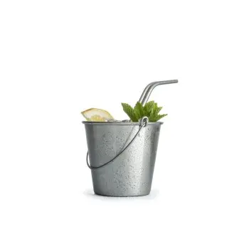 Professional Stainless Steel Bucket Stainless Steel XS - Ø 8.5 x 7.5 cm 235 ml
