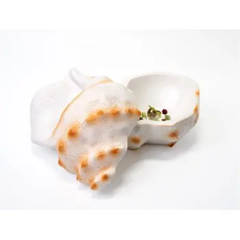 Professional Resin Seashell Plate Bowl - 26 x 17 x 13 cm