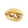 Professional Resin Gold Cocoa Bean - 26 x 12 x 11 cm