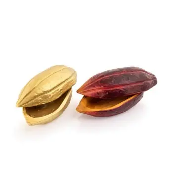 Professional Resin Cocoa Bean - 26 x 12 x 11 cm