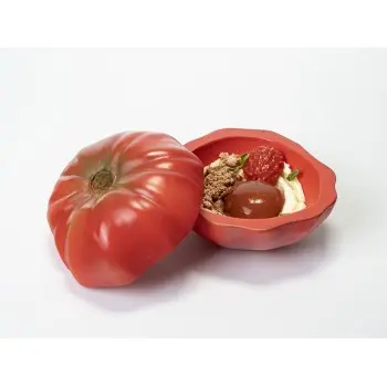 Professional Resin Red Tomato Bowl - 13 x 12 x 19 cm 180 ml