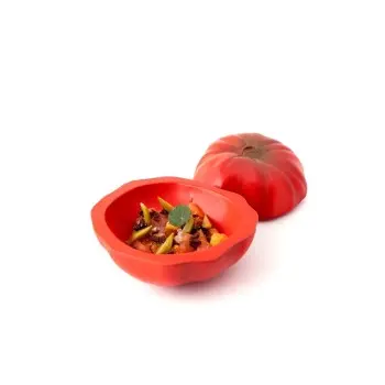 Professional Resin Red Tomato Bowl - 13 x 12 x 19 cm 180 ml
