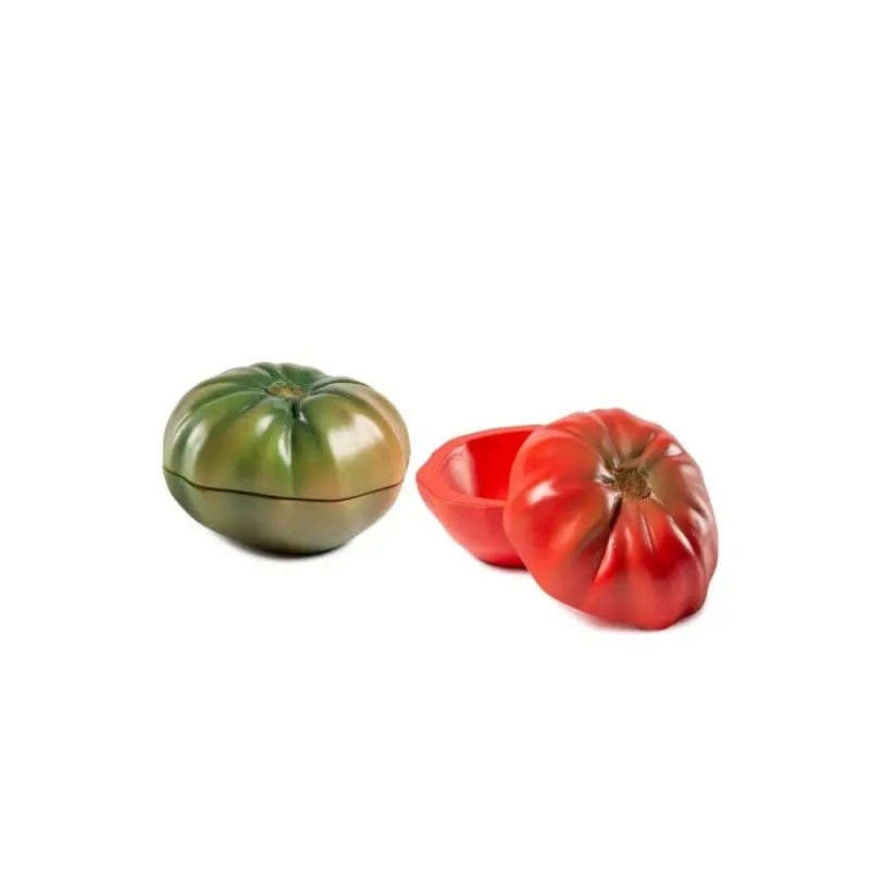 Professional Resin Green Tomato Bowl - 13 x 12 x 19 cm 180 ml