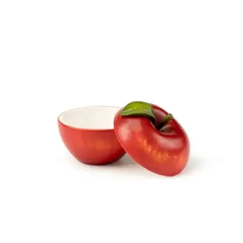 Professional Resin Red Apple Bowl - 12 x 12 x 12 cm250 ml