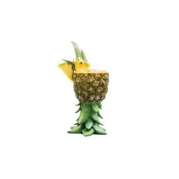 Professional Resin Pineapple Cup Tropicups - 11 x 11 x 18 cm 300 ml