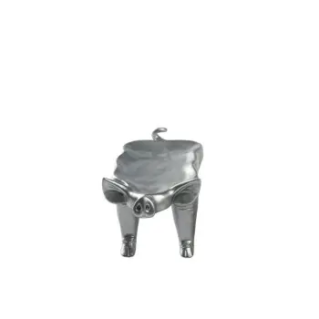 Professional Resin Porky Plate Silver - 22 x 10 x 9 cm