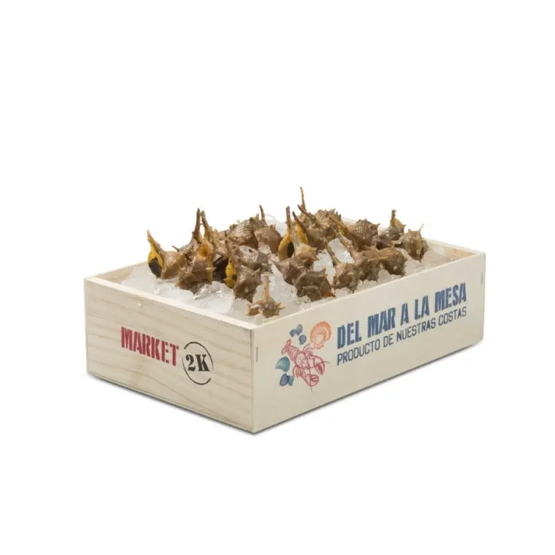 Professional Wood Seafood Box 2 kg - 30 x 20 x 8 cm Professional Wood Seafood Box 2 kg - 30 x 20 x 8 cm