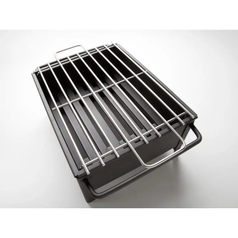 Professional Stainless Steel Tabletop Barbecue - 25 x 20 x 13 cm Professional Stainless Steel Tabletop Barbecue - 25 x 20 x 13 cm