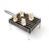Professional Stainless Steel Tabletop Grill - 25 x 20 x 11 cm