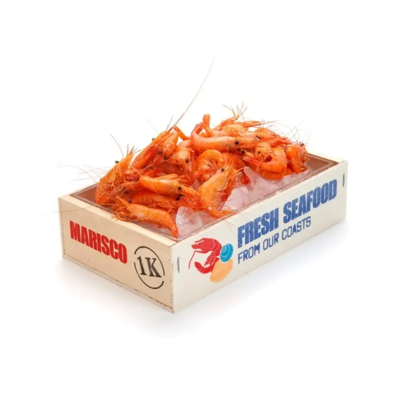 Professional Wood Seafood Printed Box - 21 x 13 x 5 cm Professional Wood Seafood Printed Box - 21 x 13 x 5 cm
