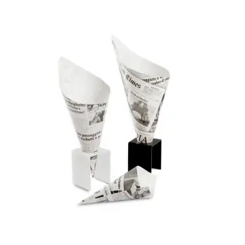 Professional Methacrylate Support Tarima transparent - 6.5 x 6.5 x 8.5 cm. Ø 4 cm agujero/hole