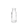 Professional Glass Milk Bottle Miniature - Ø 3 x 9 cm 40 ml