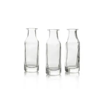 Professional Glass Milk Bottle Miniature - Ø 3 x 9 cm 40 ml