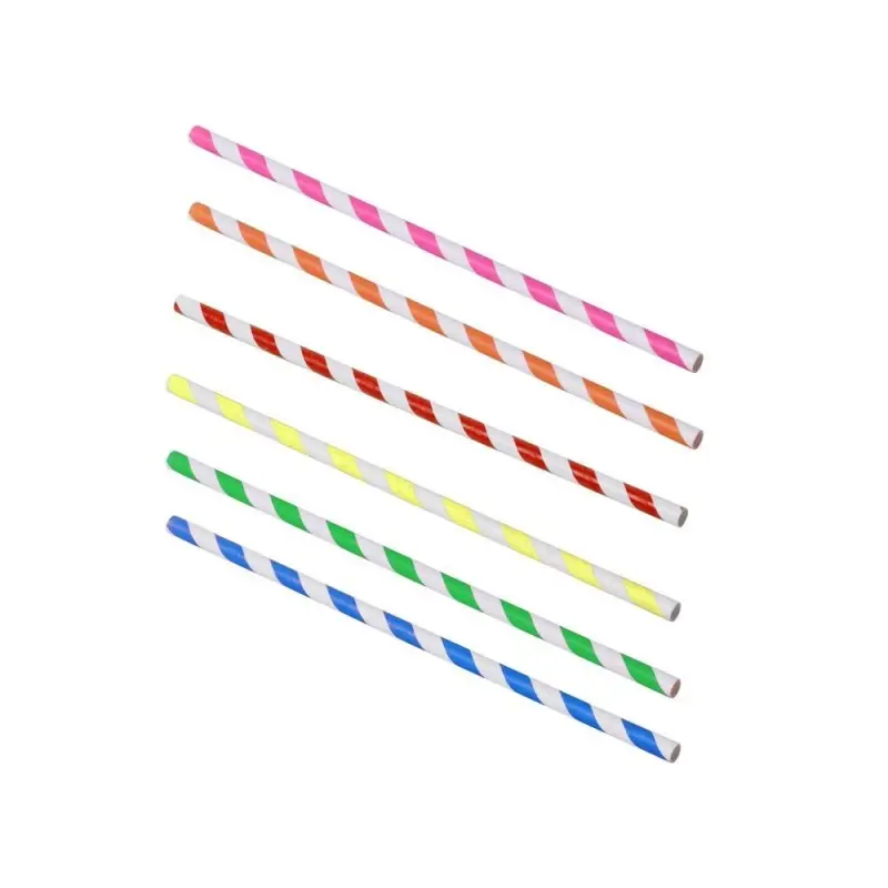 Professional Cardboard Straw Pink -