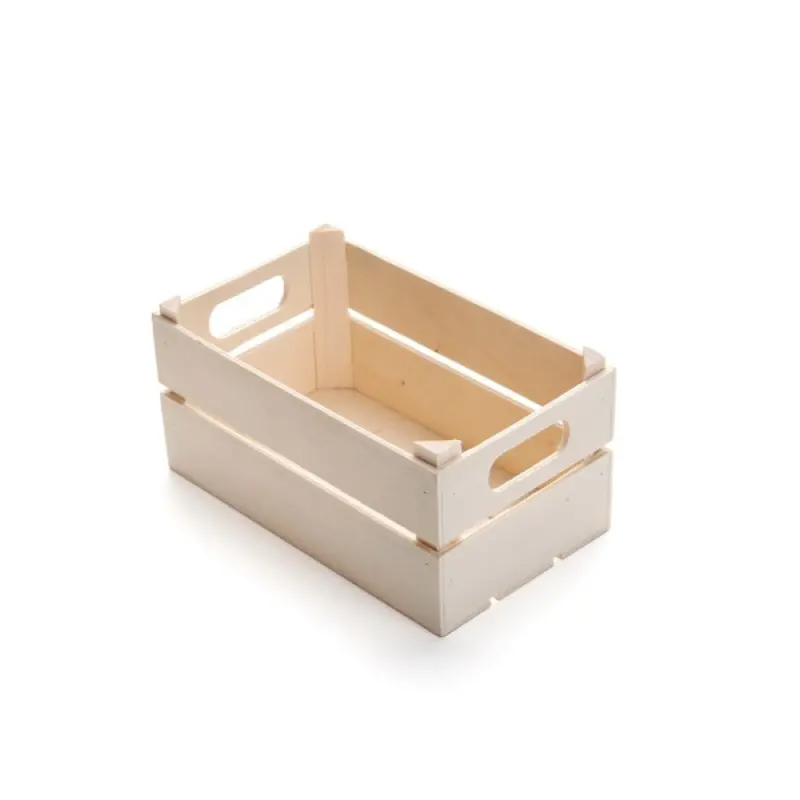 Professional Wood Mini Fruit Box - 15 x 9 x 7 cm Professional Wood Mini Fruit Box - 15 x 9 x 7 cm