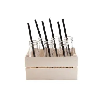 Professional Wood Mini Fruit Box - 15 x 9 x 7 cm