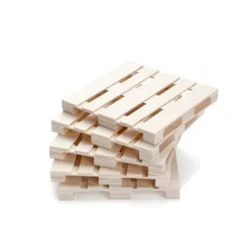 Professional Wood Mini Pallet - 12 x 12 x 1 cm