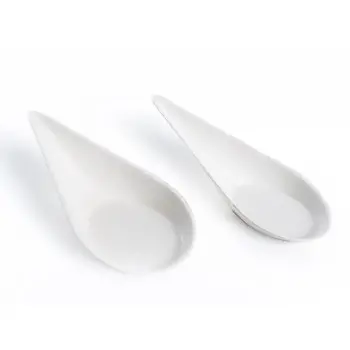 Professional Bagaze Bagasse Mussel XL 100 pcs. - 10 x 5 x 2 cm