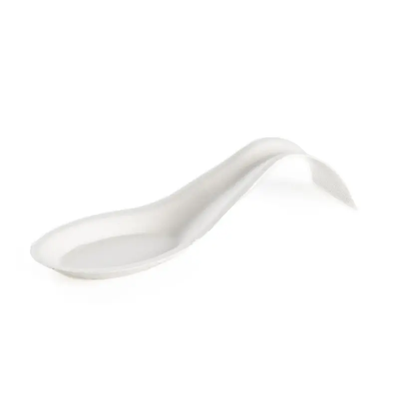 Professional Bagaze Bagasse Arch Spoon 100 pcs. - 7 x 4 x 2 cm Professional Bagaze Bagasse Arch Spoon 100 pcs. - 7 x 4 x 2 cm