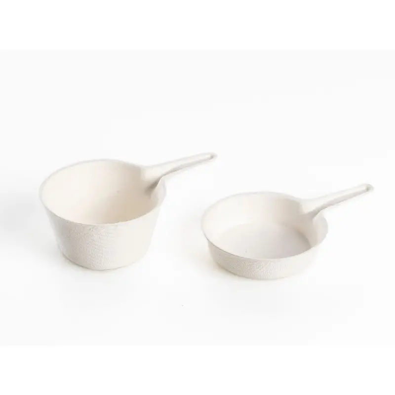 Professional Bagaze Bagasse Pot 100 pcs. - 3 x 9 x 2 cm