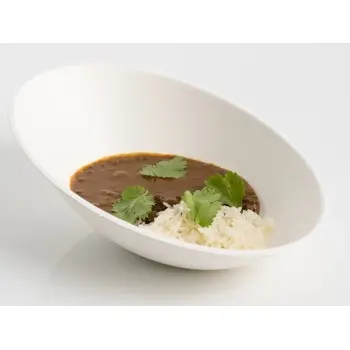 Professional Bagaze Bagasse Egg XL 100 pcs. - 20 x 14 x 7.5 cm