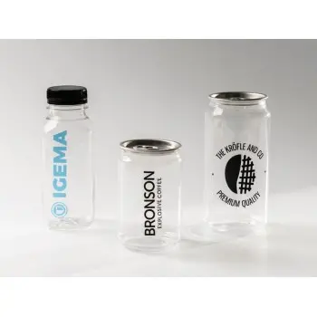 Professional Pet Reusable Bottle 125 ml 50 pcs - 4 x 4 x 11 cm