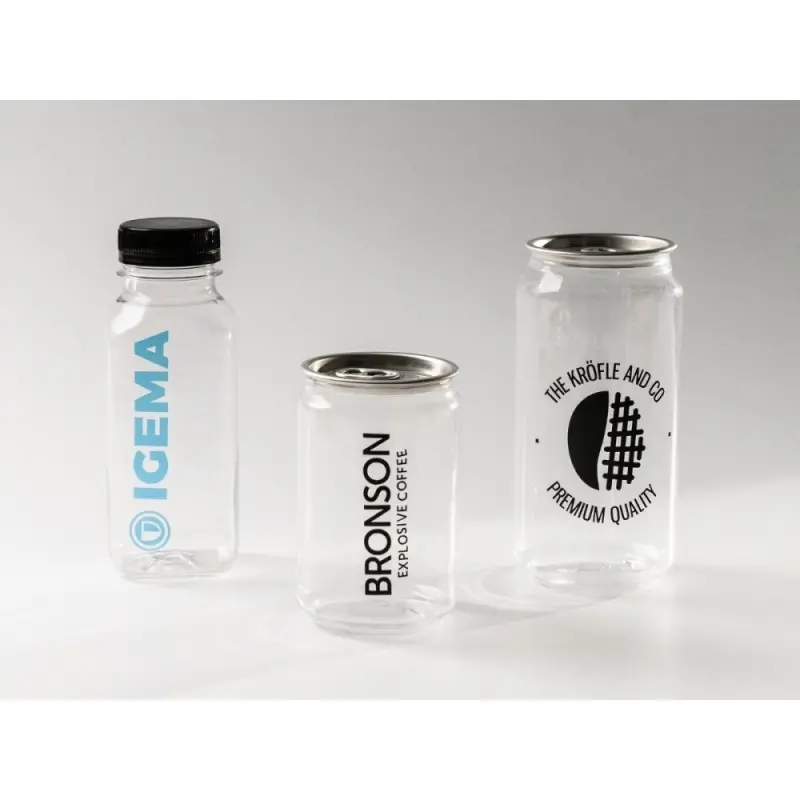 Professional Pet Reusable Bottle 125 ml 50 pcs - 4 x 4 x 11 cm