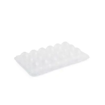 Professional Plastic Quail Egg Carton 18 eggs - 15 x 11 x 3 cm