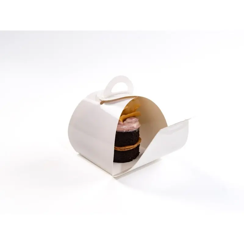 Professional Cardboard Mini Cake box - 7 x 7 x 7 cm